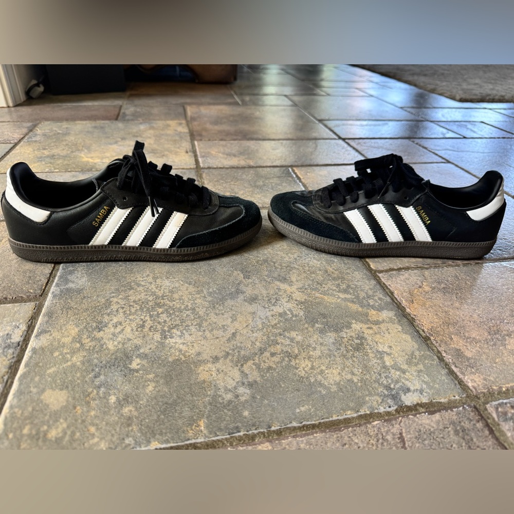 Adidas OG Black and White Samba Sneakers